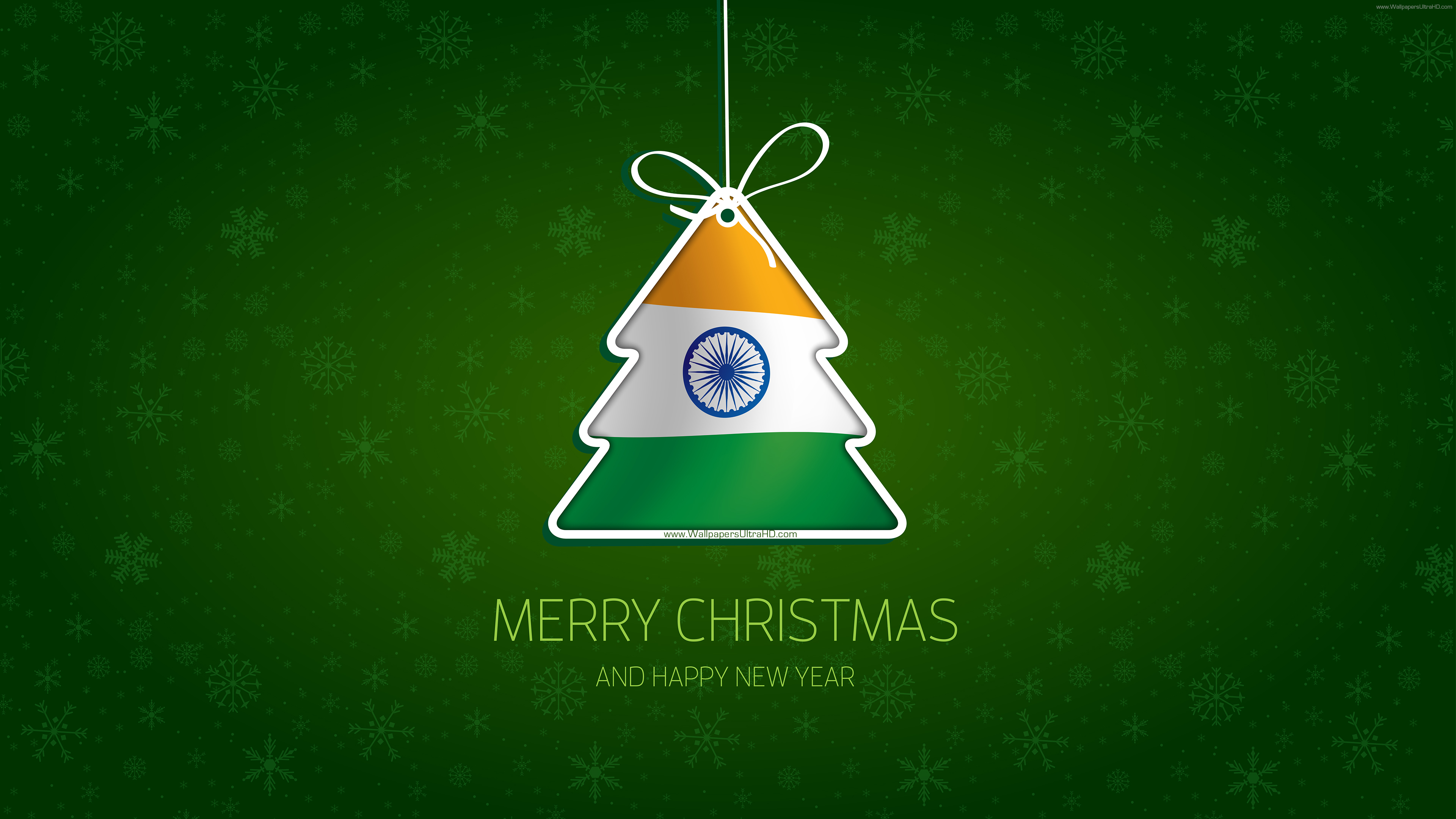 Christmas tree INDIA 4K happy new year