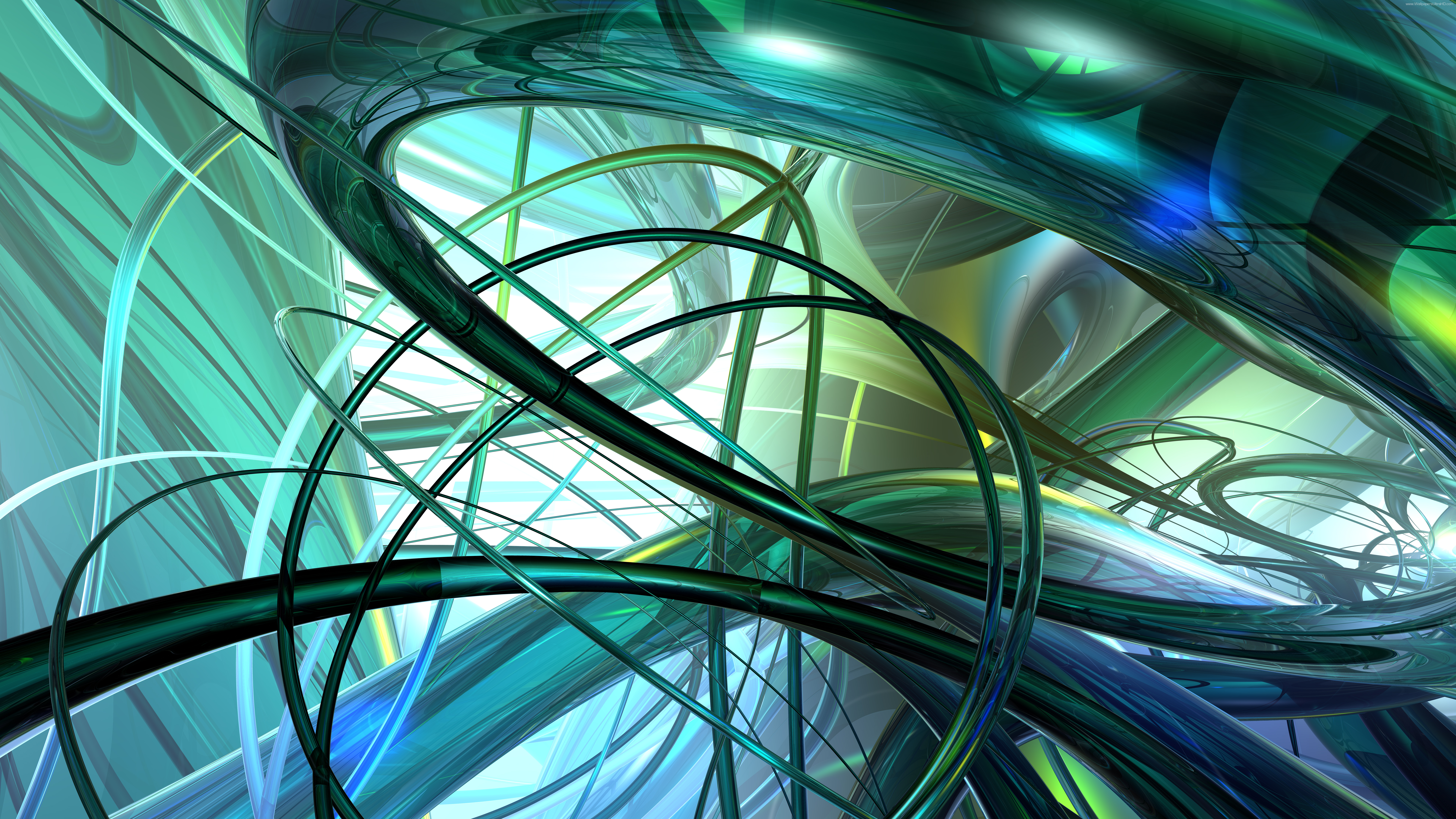 Abstract green picture